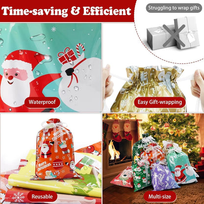 Christmas Gift Bags & Tags Set